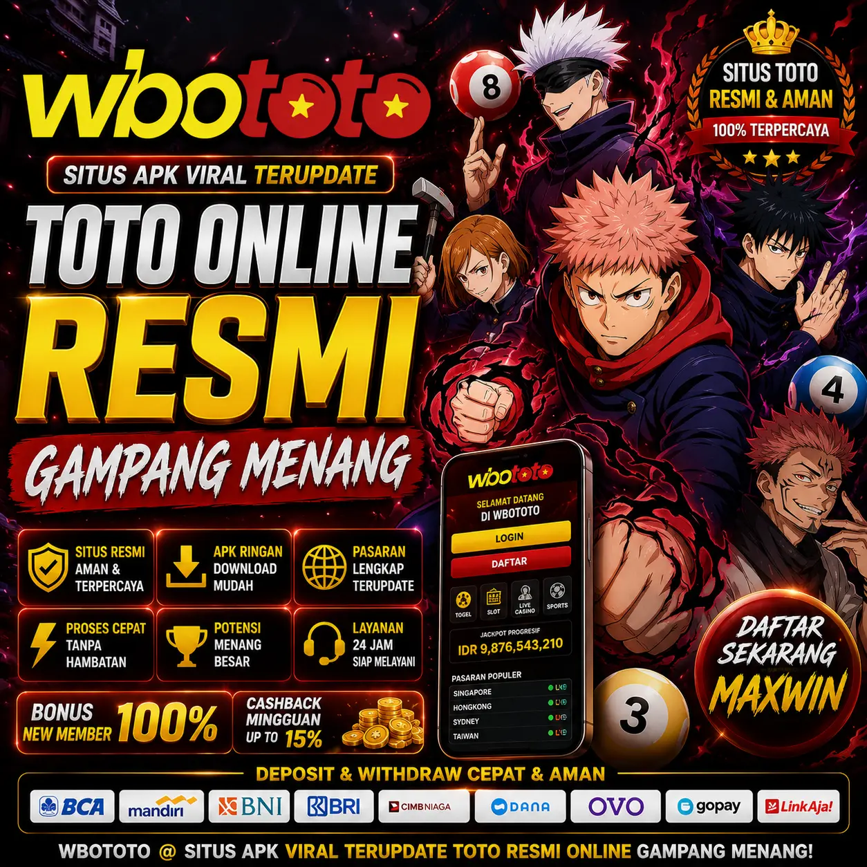 WBOTOTO @ Situs APK Viral Terupdate Toto Resmi Online Gampang Menang